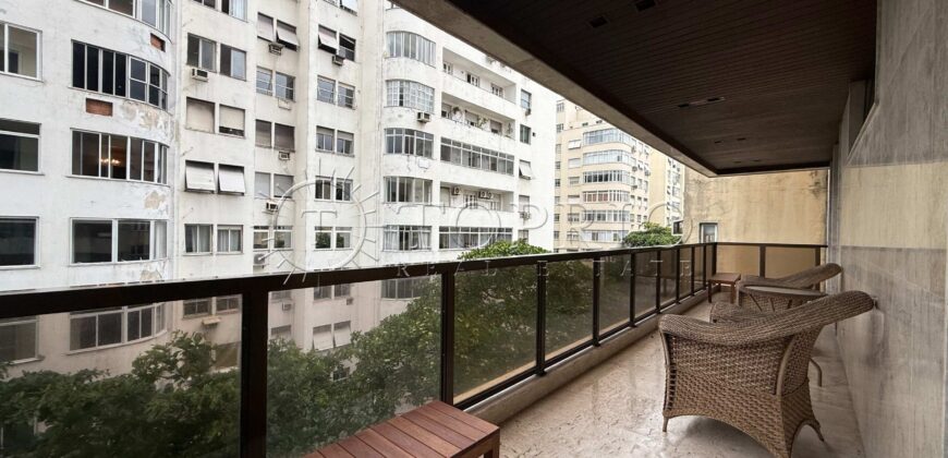 Apartamento de Luxo à Venda em Copacabana – 371 m², 4 Suítes, Frente Mar e Vista para o Forte de Copacabana