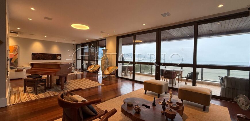 Apartamento de Luxo à Venda em Copacabana – 371 m², 4 Suítes, Frente Mar e Vista para o Forte de Copacabana