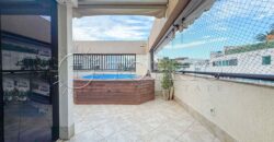 Cobertura à Venda no Leblon com 153 m², Piscina Privativa e 2 Vagas