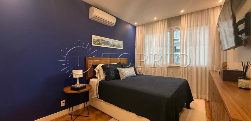 Apartamento à Venda em Ipanema com 120 m², 3 Quartos e Porteira Fechada