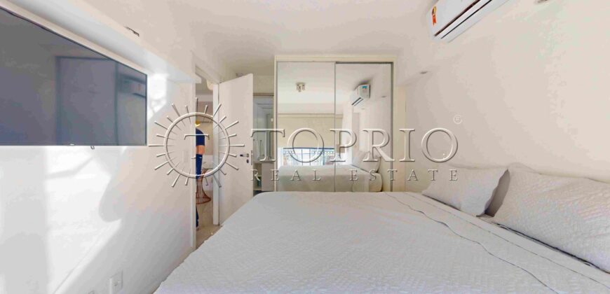 Apartamento à Venda em Ipanema com 86m², 2 Suítes e Vista Lateral para o Mar