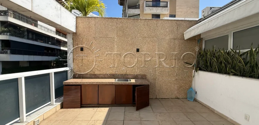Cobertura Duplex à Venda no Leblon com 176 m², Piscina e 3 Vagas