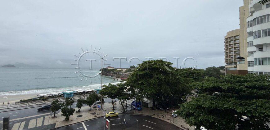 Apartamento de Luxo à Venda em Copacabana – 371 m², 4 Suítes, Frente Mar e Vista para o Forte de Copacabana