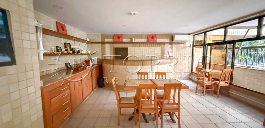Cobertura à Venda no Leblon com 153 m², Piscina Privativa e 2 Vagas