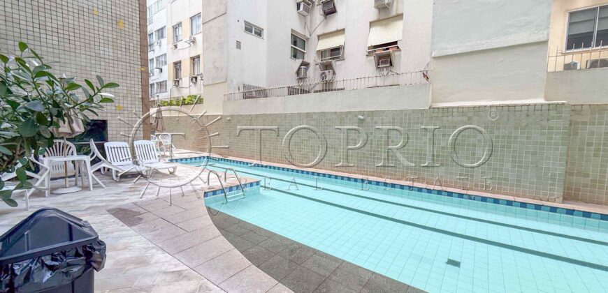 Cobertura à Venda no Leblon com 153 m², Piscina Privativa e 2 Vagas