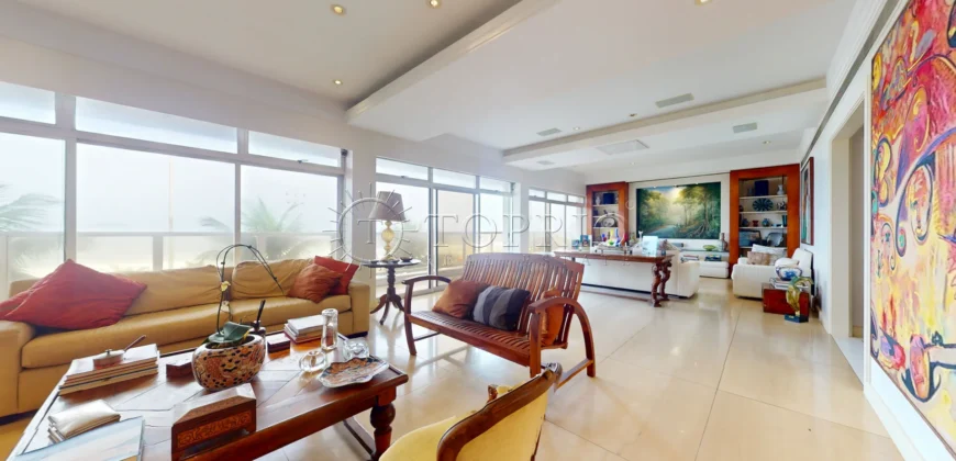 Apartamento linear de 322 m² à venda na Avenida Vieira Souto, em Ipanema,