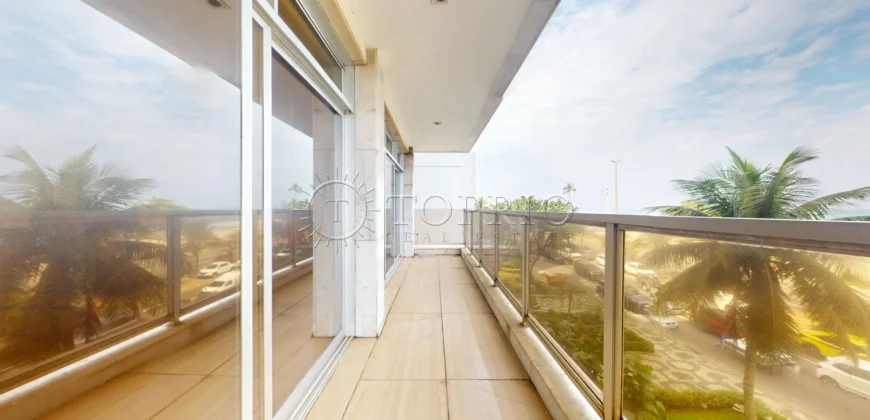 Apartamento linear de 322 m² à venda na Avenida Vieira Souto, em Ipanema,