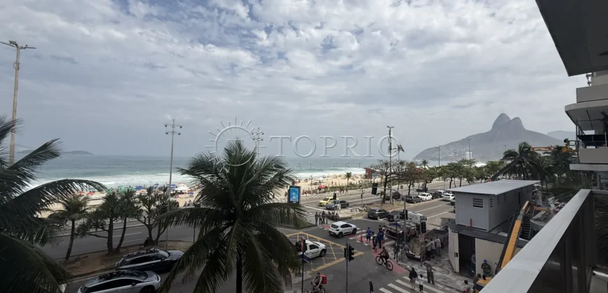Apartamento linear de 322 m² à venda na Avenida Vieira Souto, em Ipanema,