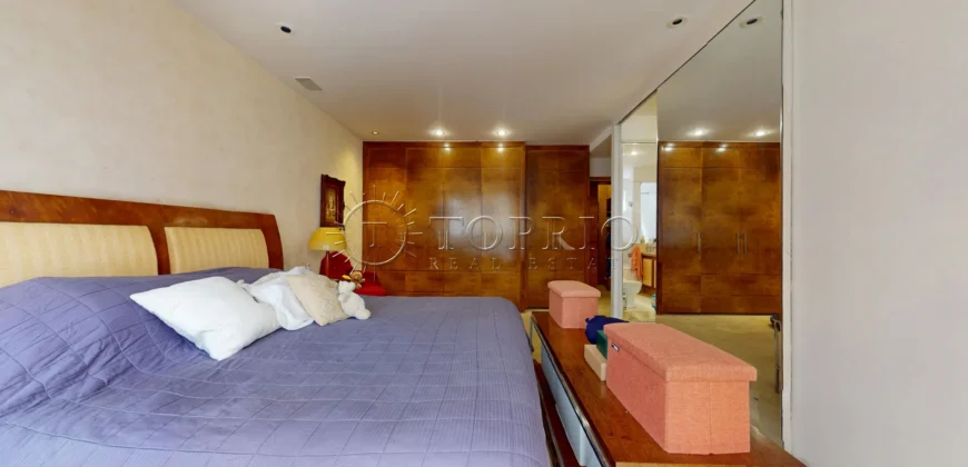 Apartamento linear de 322 m² à venda na Avenida Vieira Souto, em Ipanema,
