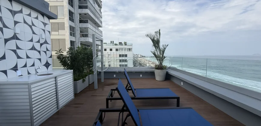 Apartamento linear de 322 m² à venda na Avenida Vieira Souto, em Ipanema,