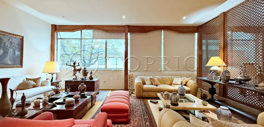 Apartamento de 180 m² no Leblon com 3 quartos e 2 vagas
