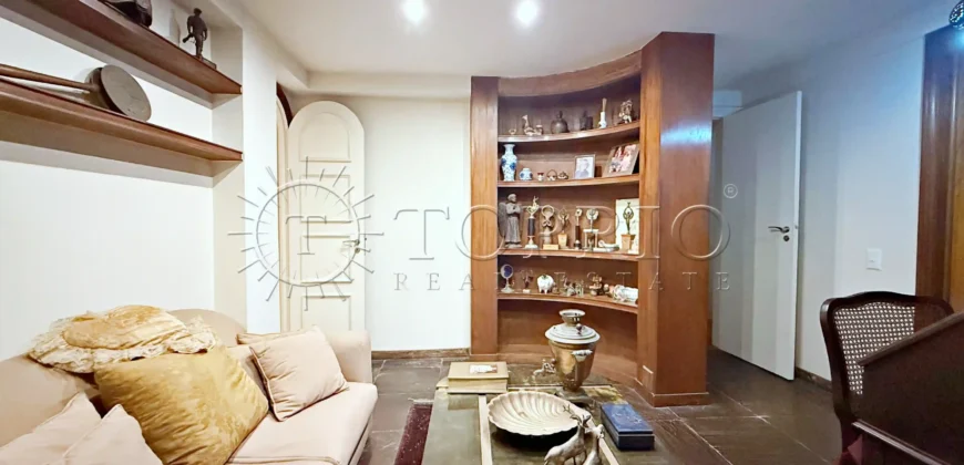 Apartamento de 180 m² no Leblon com 3 quartos e 2 vagas