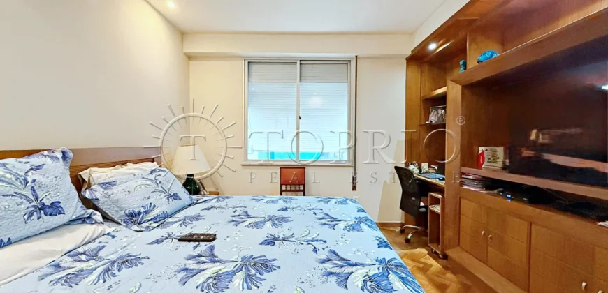 Apartamento de 180 m² no Leblon com 3 quartos e 2 vagas