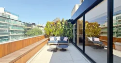 Cobertura triplex de 264 m² no Leblon com piscina e vista para o Morro Dois Irmãos
