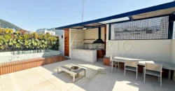 Cobertura triplex de 264 m² no Leblon com piscina e vista para o Morro Dois Irmãos