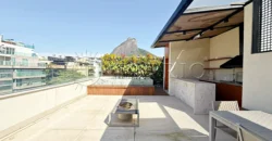 Cobertura triplex de 264 m² no Leblon com piscina e vista para o Morro Dois Irmãos
